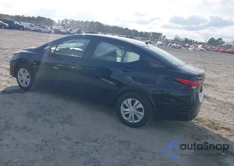 2025 Nissan Versa 1.6 S из США, поврежденный, VIN 3N1CN8DV6SL858844